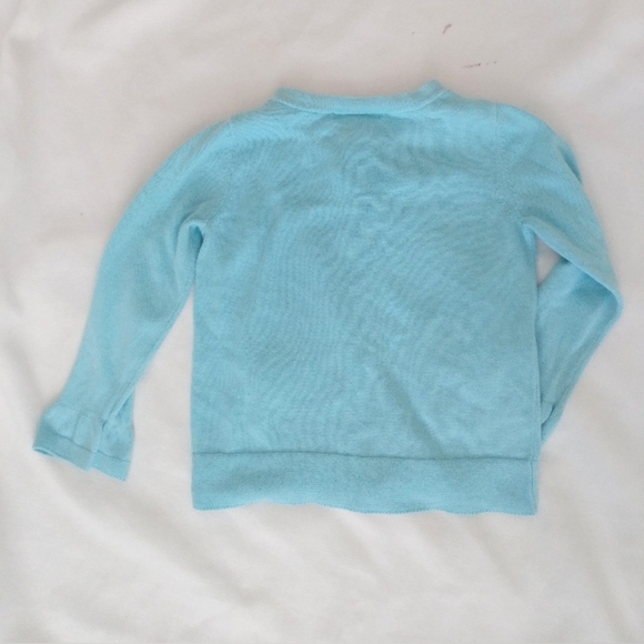 Janie And Jack Girls Light Blue Cardigan 3T - Picture 2 of 3
